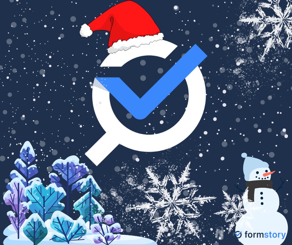 form_story's tweet photo. 🎄🌟 Merry Christmas from FormStory! 🌟🎄🎅 We're wrapping up the year with warm wishes and data-driven insights. Explore our blog to give your forms the gift of efficiency and engagement. May your holiday season be filled with successful form strategies! #FormAnalytics https://t.co/X9K2oU5pCB
