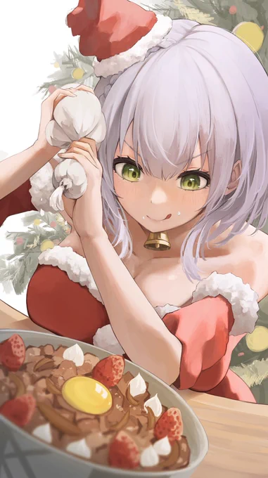 クリスマスは牛丼ケーキ#ノエラート 