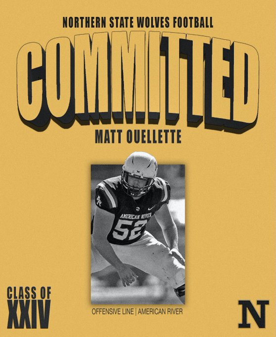 Matt Ouellette, congratulations let's go, big man!!!