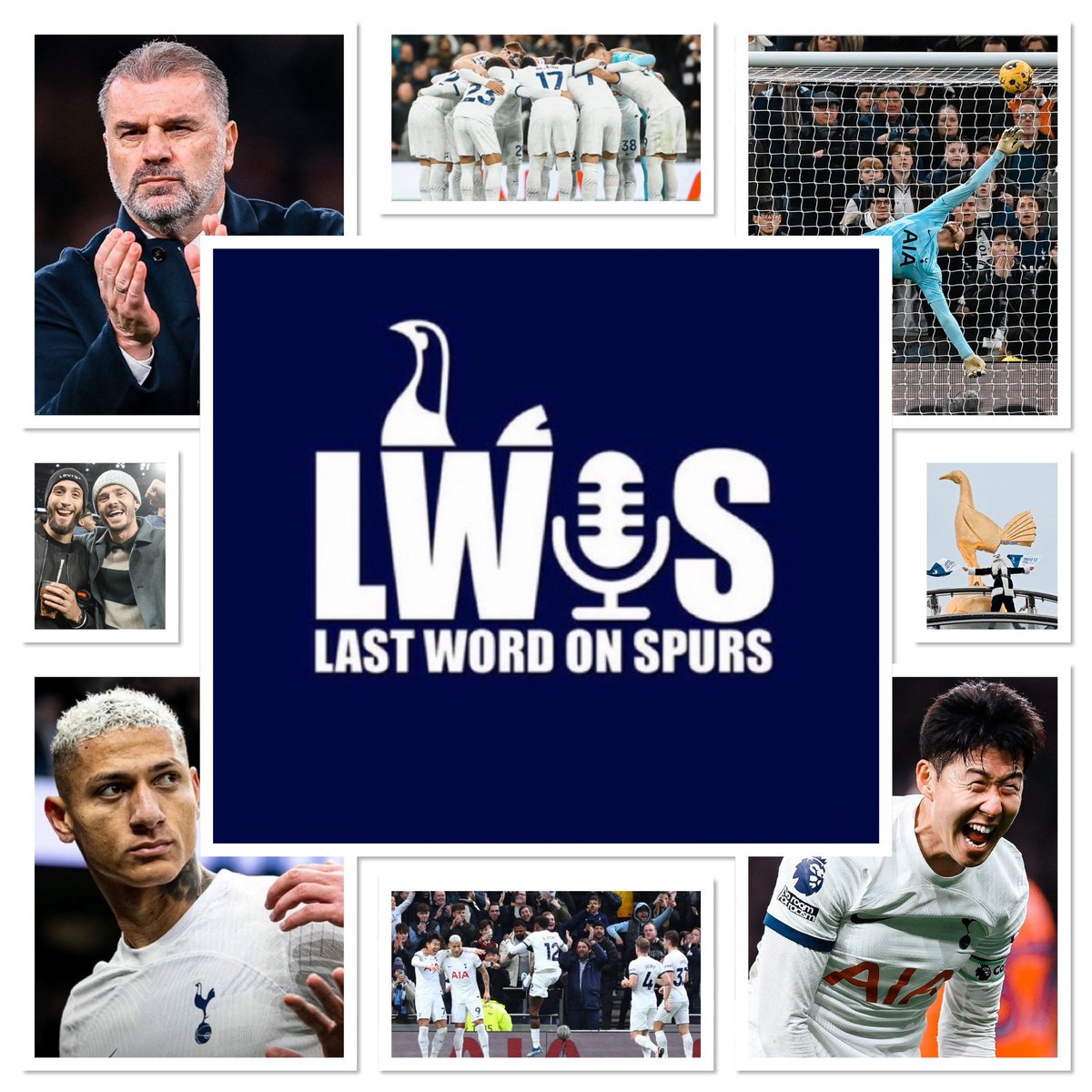 🚨𝐍𝐄𝐖! | <a href="/RickySacks/">Ricky Sacks 🎙</a>, @RussW777, <a href="/TJRamini/">TJ Ramini</a>, @SammyLPowell 🔛 <a href="/LastWordOnSpurs/">Last Word On Spurs</a>:

🧤 Impressive Vicario
🔥 Richy’s Confidence
🇰🇷 Super Sonny
🔑 January Transfer Window
📊 Season Expectations

🎙 Podcast: pod.fo/e/20e085
📺 YouTube: youtube.com/live/DWlXI8i9l…

#THFC | #COYS