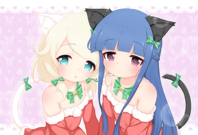  ゆきこず  クリスマス #遊佐こずえ #佐城雪美 