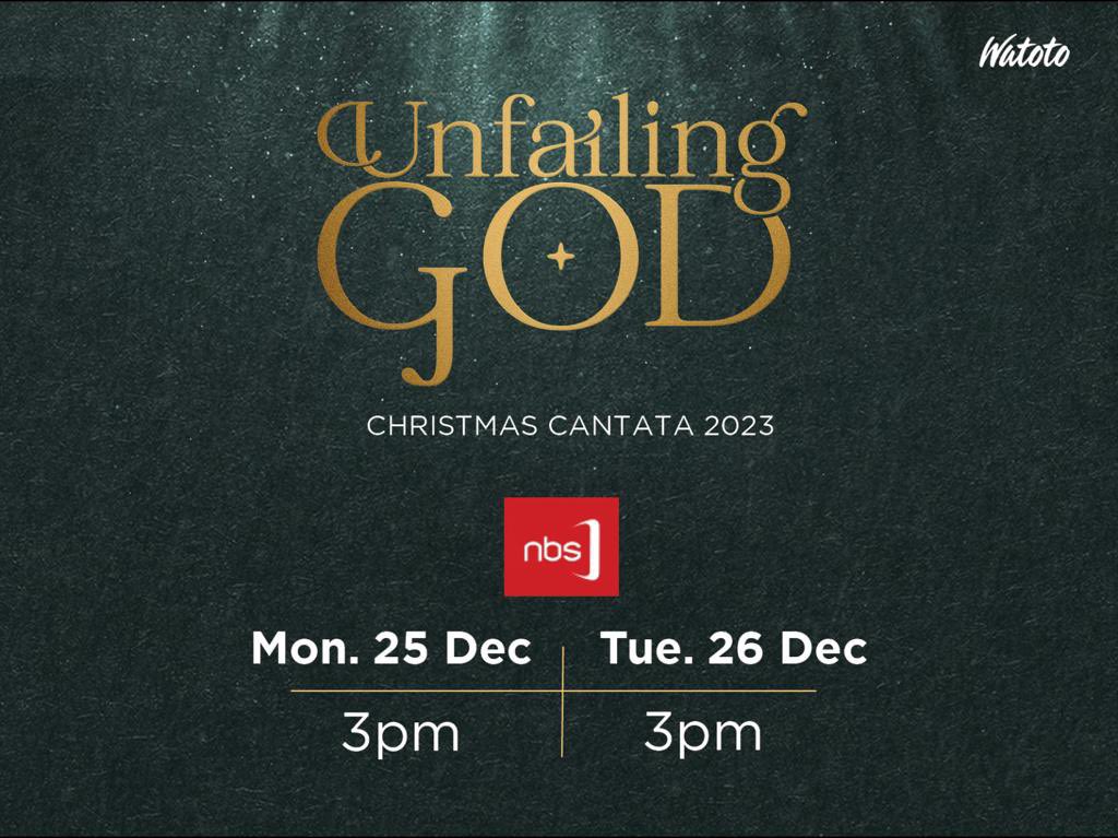 Enjoy the gift of the season with a special @watotochurch Christmas #Cantata production this Christmas Day and Boxing Day at 3 pm. #UnfailingGod #NBSUpdates
