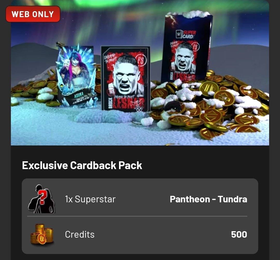 Kobedontmiss's tweet photo. Exclusive #WWESuperCard Cardback Pack Giveaway All have to do is Follow, Like, RT This post.. Ill choose the winner Christmas Day. https://t.co/7SH93OKaC1