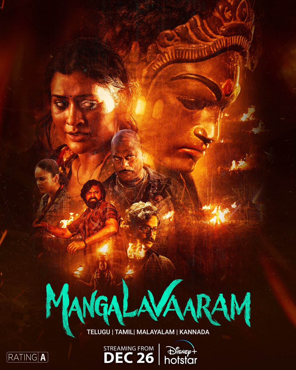 OTT Platform's ™ (@ottplatform) on Twitter photo • Telugu Film #Mangalvaaram Will Premiere On @DisneyPlusHS On December 26th.
Also in Tam, Kan, Mal. • Telugu Film #Mangalvaaram Will Premiere On @DisneyPlusHS On December 26th.
Also in Tam, Kan, Mal.