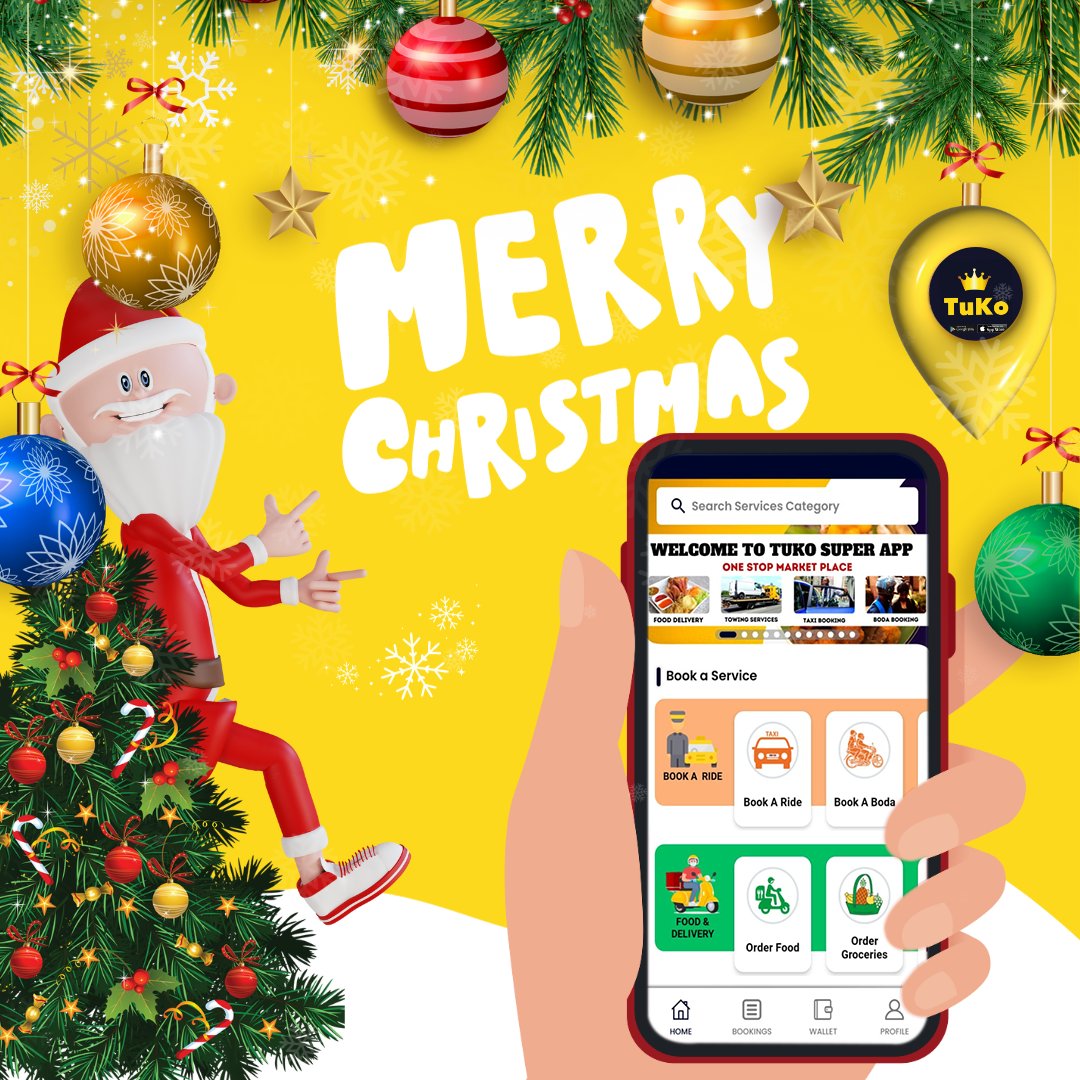 TukoAppUganda's tweet photo. May your days be merry, your hearts be light, and your celebrations be filled with love and delight. Happy Holidays from Tuko Super App! 🎅🎄🎁 #TukoChristmas
Download the app here https://t.co/1fend33KHA
Carol Afande Peter https://t.co/d1ESTkXzeZ
