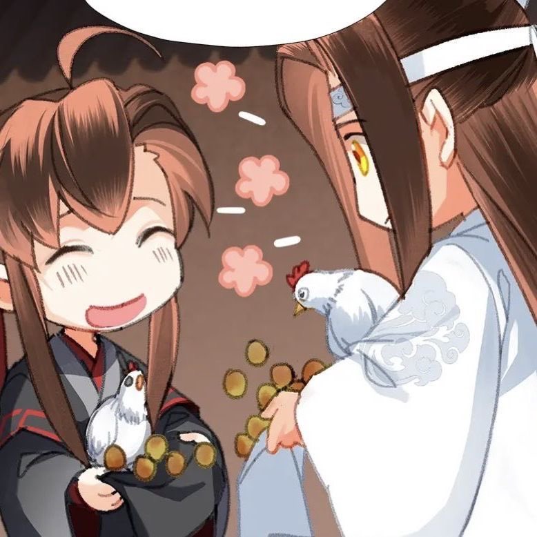 chibi wangxian in mdzs manhua: a mini thread