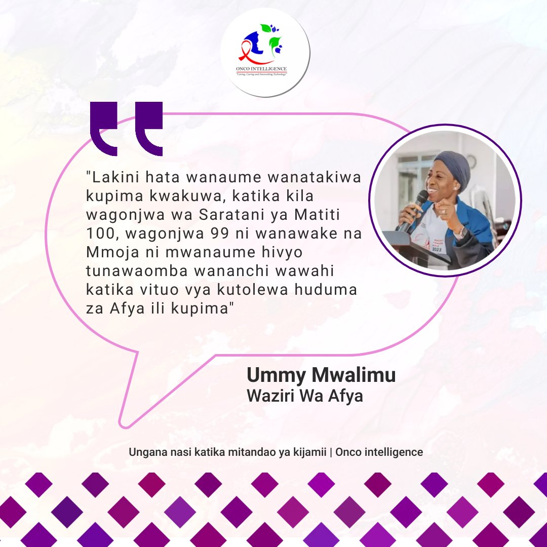 oncointelligenc's tweet photo. 🚨⚓ Kila mtu anapaswa kuwa mstari wa mbele kuhakikisha anatunza #afya yake, Kwa kutunza afya yako unaweza kutunza afya ya #wengine
#SelfCareSunday #OncoCare
@ummymwalimu @wizara_afyatz https://t.co/tU5MWDa5O6