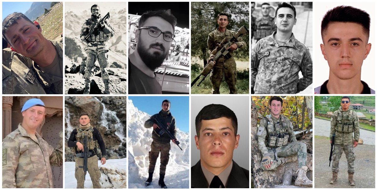 benguturktv's tweet photo. 12 can,
12 evlat, 
12 ana, 
12 baba,
12 Yiğit! 

Aziz Şehitler Ruhunuz Şad Olsun !
#şehidimizvar https://t.co/m8PfZLLj6z