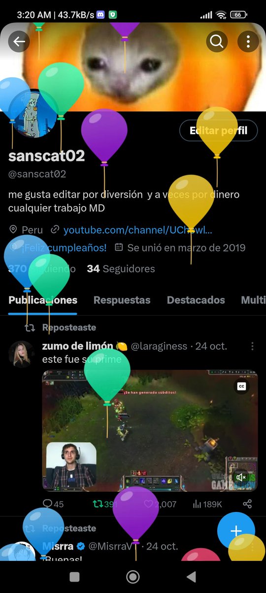 sanscat02's tweet photo. Globos https://t.co/We0ioEYLGr