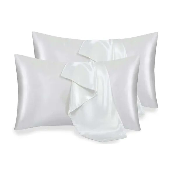 I just received DUAO Satin Pillowcase for Hair and Skin Silk Pillowcase White Soft Pillow Cases 4 Pack 20X30 Inches with Envelope Closure from ltmortimer via Throne. Thank you! throne.com/purrito #Wishlist #Throne