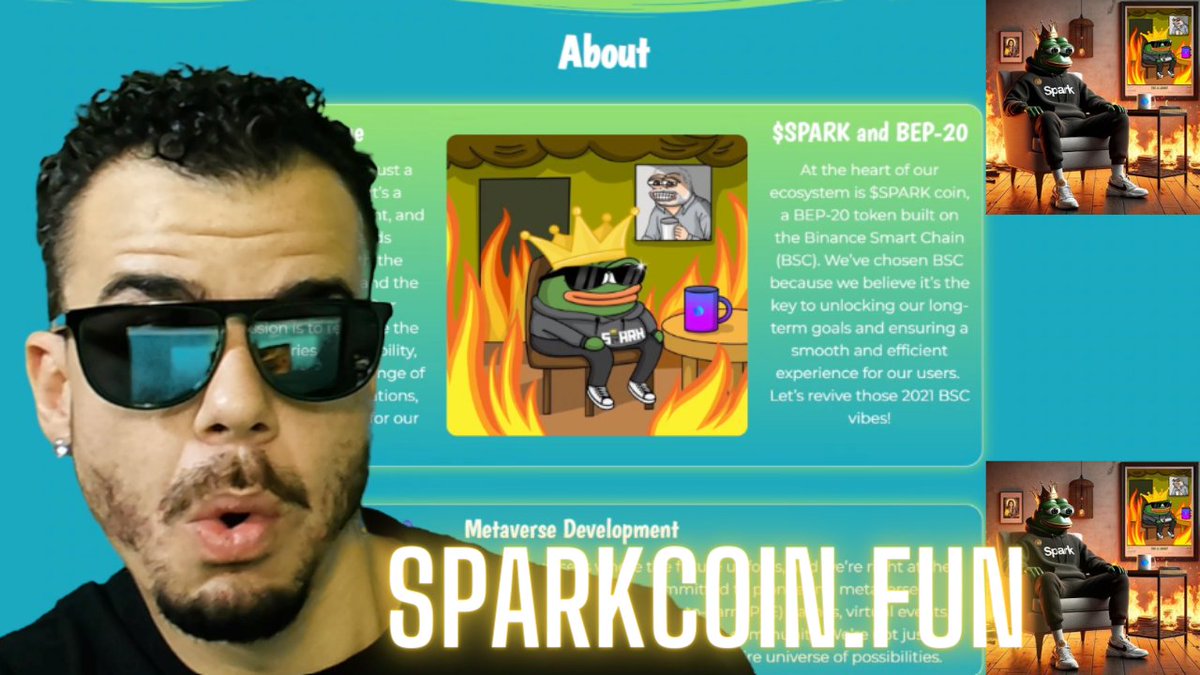 RicoMoneybags's tweet photo. SPARK coin | $SPARK | Metaverse

@SPARKcoin_bsc

Latest 💰 Movie : https://t.co/knTcVAdtFc……  

 LIKE COMMENT AND SHARE IF YOUR BULLISH  
#SPARK #KING #SPARKCOIN $SPARK $KING https://t.co/ZSJO14BsA7
