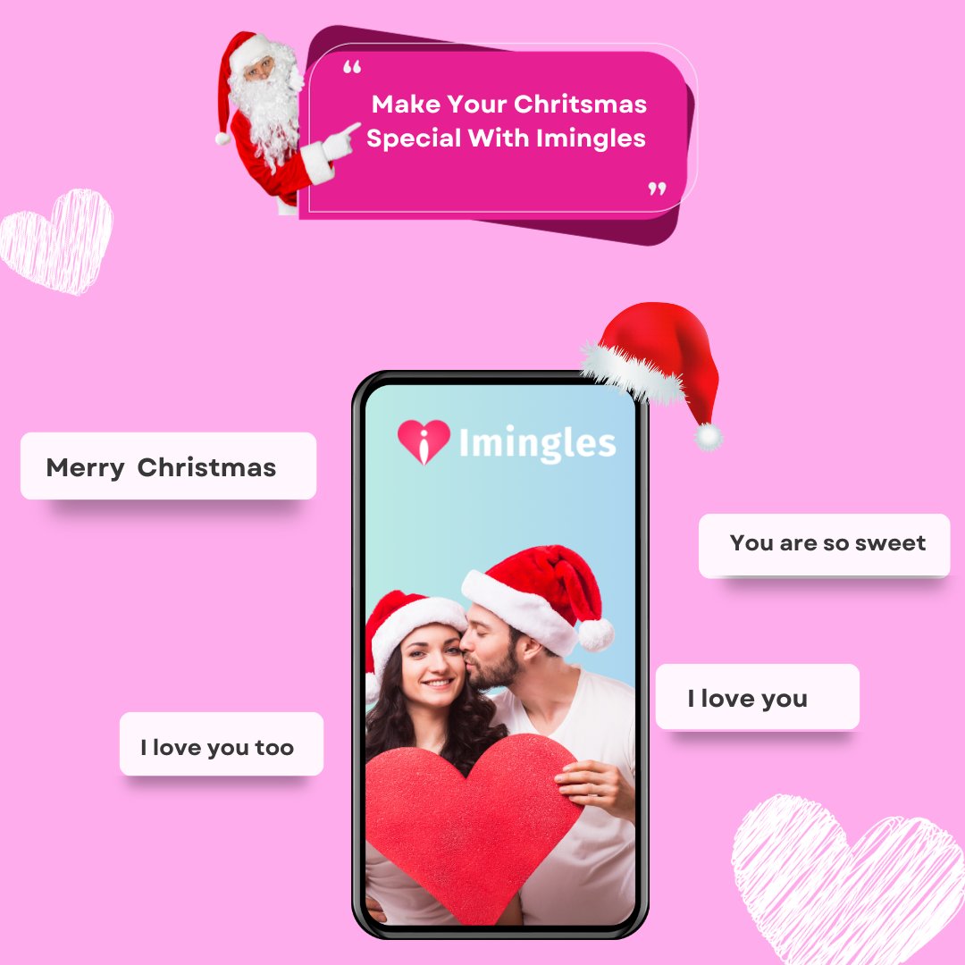 Imingles_'s tweet photo. 🎄✨ 'Tis the Season for Love! 🎁❤️
🔔 Swipe into the holiday spirit with special themed profiles 🌟
🎁 Jingle &amp; Mingle at our exclusive festive events 🎄 🎅
🌟 Spread love with every match—we're giving back this season! 🎁✨
Visit - https://t.co/G6C3PhxsB2
🎄✨ #iMingles #dating https://t.co/EwSDBRjcu9