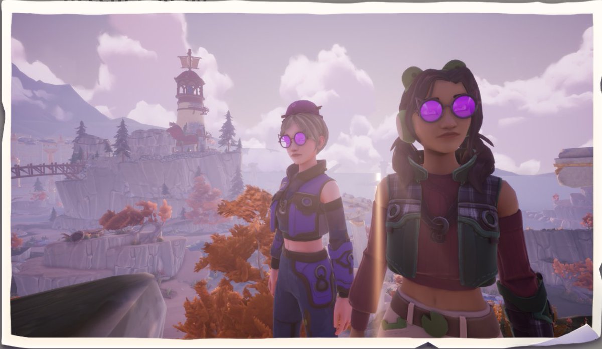Me &amp; my girl @_wissBee rocking the new <a href="/playPalia/">Palia</a> Twitch Drop glasses! 💜😎

I would not be where I am without all her help &amp; support in Palia, she truly cares so much about this community and 100% deserves to become a Palia Partner!

❤️🐝BEE FOR PALIA PARTNER 2024🐝❤️