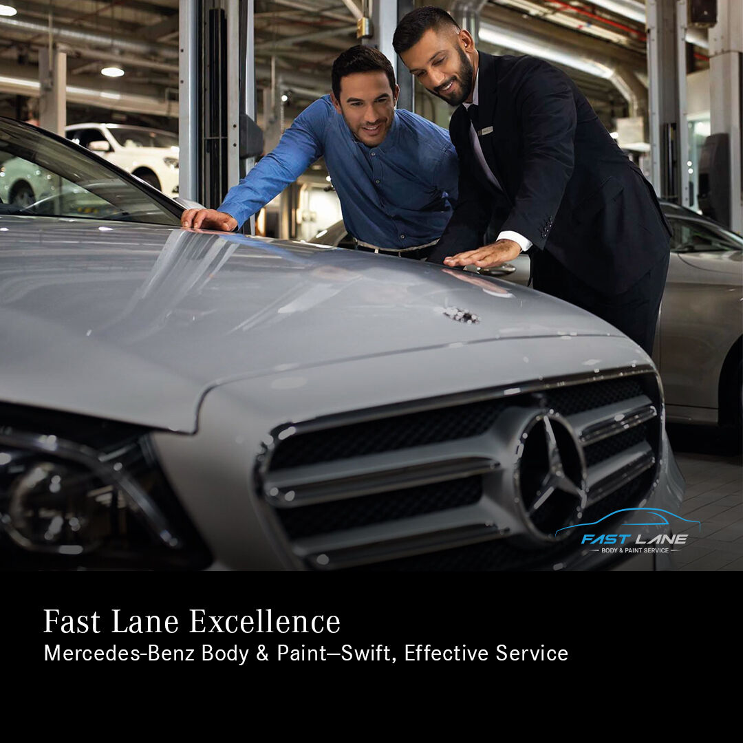 Fast, precise care for your Mercedes-Benz at our Body & Paint with Fast Lane Excellence. Trust skilled technicians for swift, flawless repairs.

To know more, call Titanium Motors 8190810000.

#FastLaneExcellence #MercedesBenzService  #TitaniumMotors #VSTGroup #Chennai #Perungudi