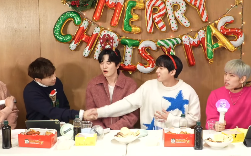 merry christmas someone should tell them so sit right next to eo next time so another member doesn't suffer like this