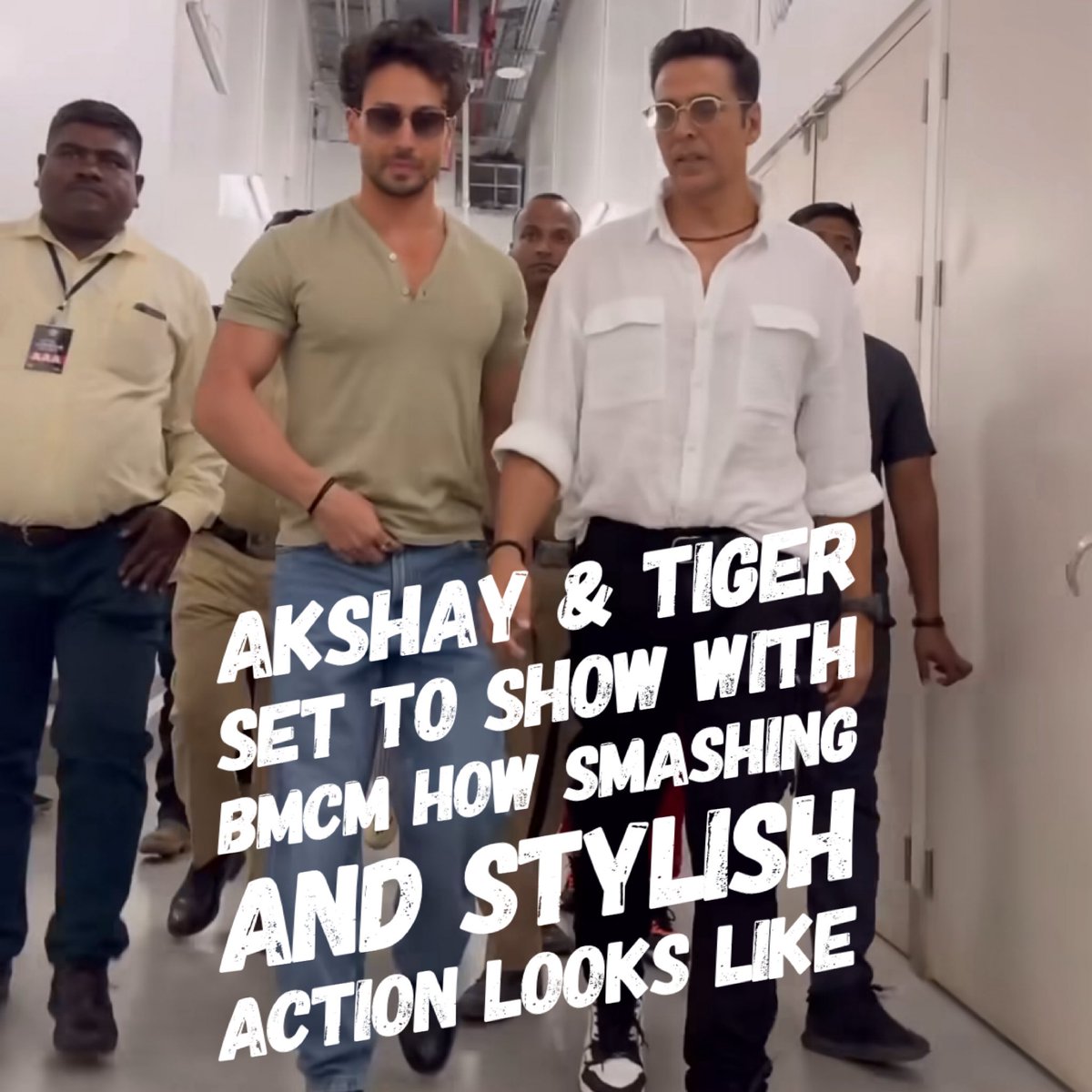 Ek baar bass dono ko screen par aa jaane do!!! #AkshayKumar #TigerShroff #BadeMiyanChoteMiyan @akshaykumar @iTIGERSHROFF