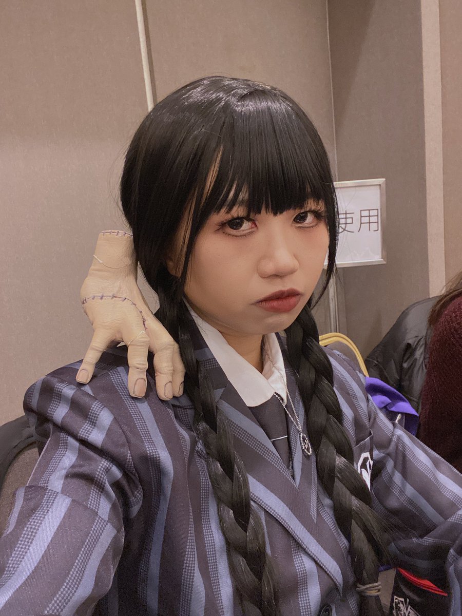 kriskris1012's tweet photo. #wednesday #cosplay #wednesdayaddams #wednesdaycosplay #コスプレ #rainbowgala https://t.co/NT7kYbIrbU