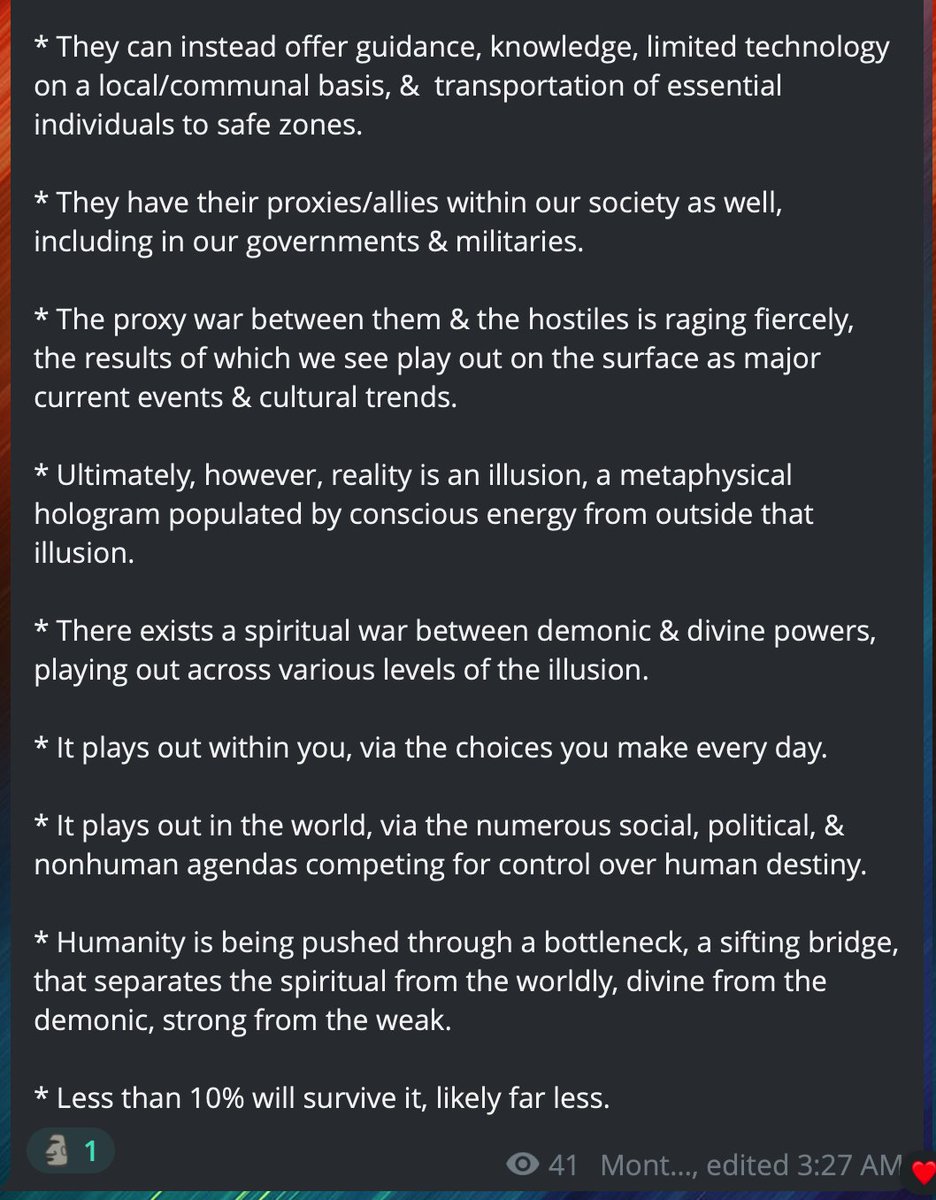 TomMontalk's tweet photo. Is humanity ready for FULL alien disclosure? What if the following were disclosed...
#UFOtwitter #UFOx https://t.co/8BSrMry8gH