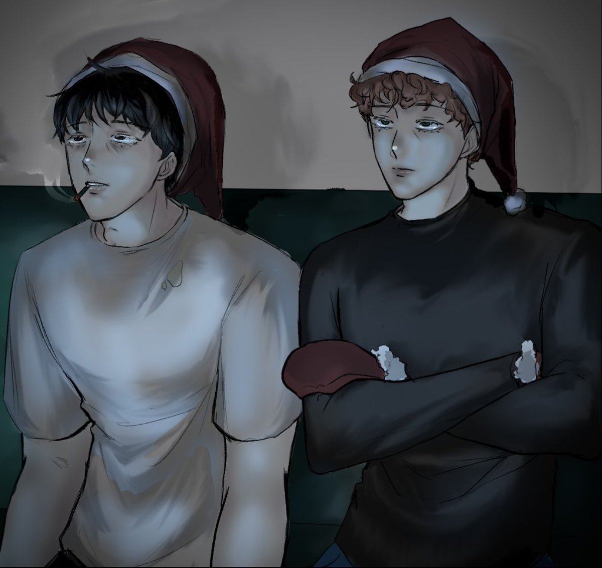 ahmu_sol's tweet photo. 어른이들의 크리스마스🎁🚬
#SouthPark #sptyle #Christmas https://t.co/8Zum4QzzON
