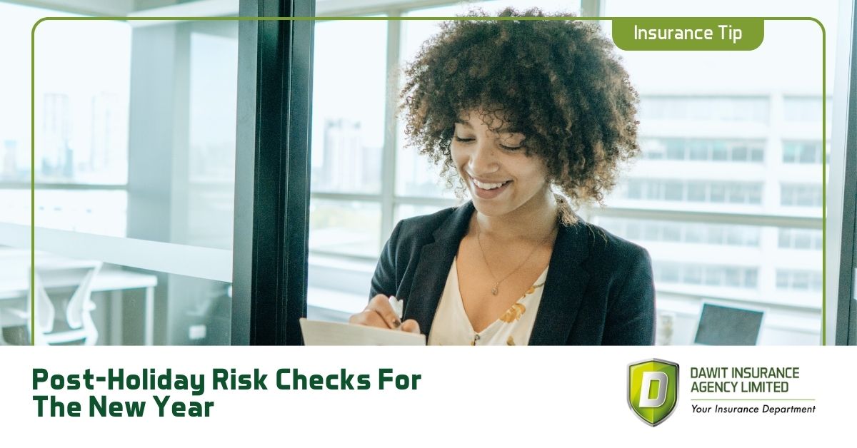 DawitInsurance's tweet image. Post-holiday reminder: Don't let unforeseen events disrupt your 2024.  Give your home, family, and business a risk check!  Dawit Insurance offers you comprehensive insurance solutions. Comment "Insurance" for a business conversation! #RiskCheck #PeaceOfMind #KenyaInsurance