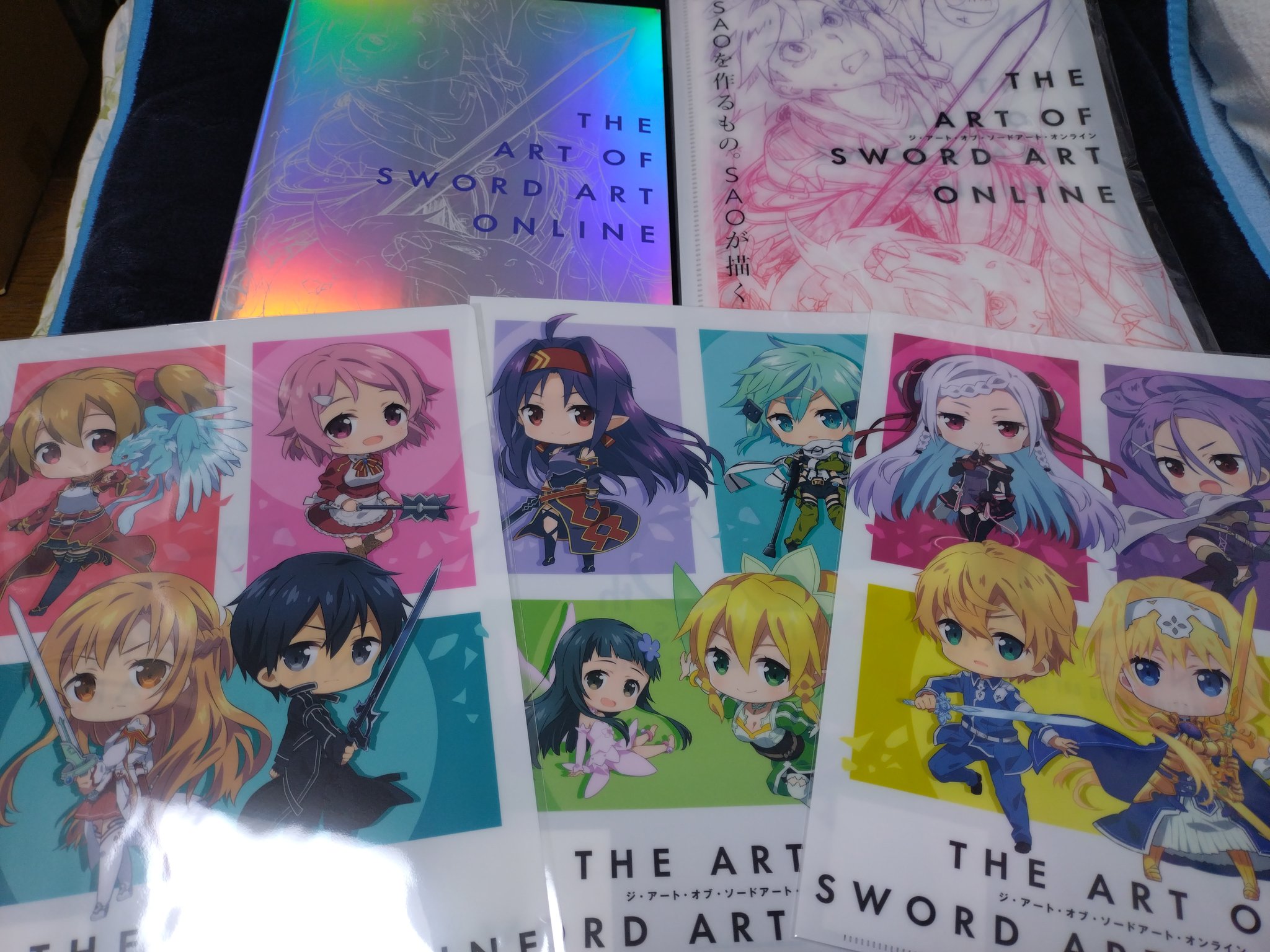 ソードアート・オンライン AOSAO 図録 ソードアート・オンライン AOSAO 図録（ゲーム&アニメ『ソード
