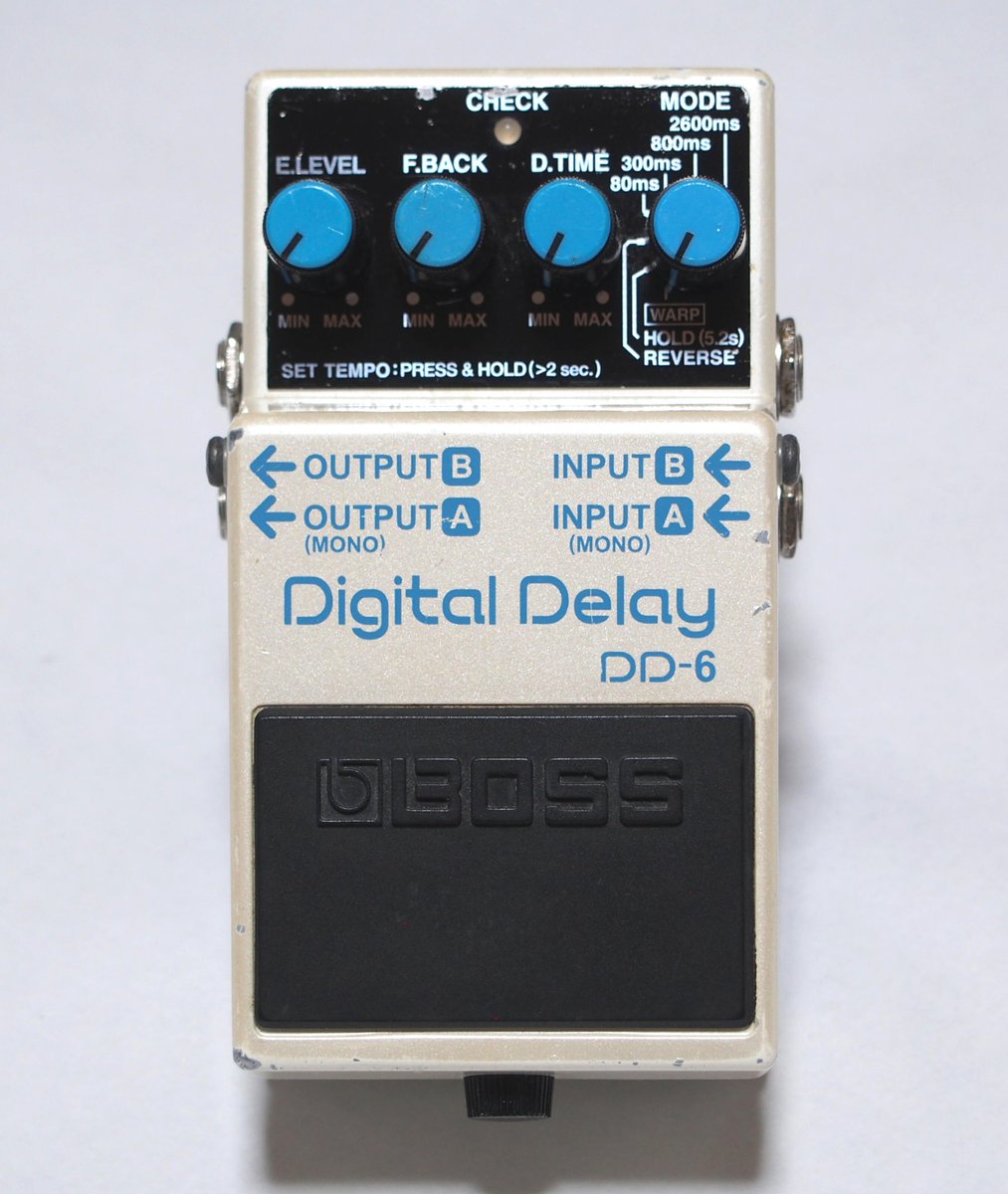 User_Name_54161's tweet photo. ヤフオクにて出品中です。
BOSS | DD-6 | ボス | デジタルディレイ | Digital Delay
https://t.co/phAwySMbin
#BOSS #ボス #デジタルディレイ #ディレイ #DD6 #effector #エフェクター #guitar #ギター #bass #ベース #楽器 #音楽 #sound #music https://t.co/CbgWTA9l9e