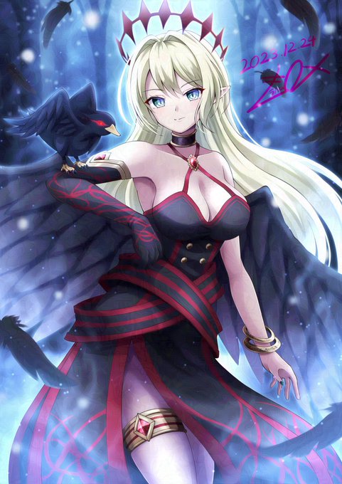 改めまして、IRIAMライバーのラフィールさん(@rafil_angel)の堕天使イラストを描かせていただきました!!✨
普段の癒し系な雰囲気から一点、クールビューティーな雰囲気でお仕立てさせていただきました余!🐿
#すぺありぶ・どらごん