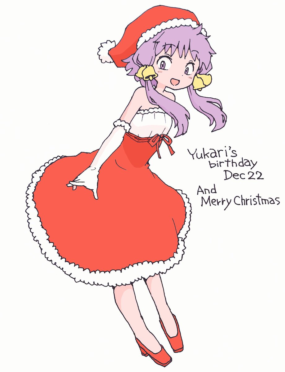 TAKExBEAT's tweet photo. ゆかりサンタ!お誕生日もおめでとうでした〜
#結月ゆかり #VOCALOID #txb7 #アナログ一発描き https://t.co/eD2N8I3W4H