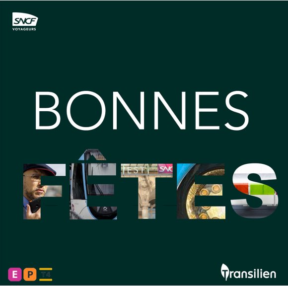 Je voudrais adresser un grand merci à tous les agents du @RERE_T4_SNCF et de la <a href="/ligneP/">ligne prive</a> qui travaillent pour permettre aux voyageurs de se déplacer pour le réveillon et pour Noël. ✨ 🎅🏼 Très belles fêtes de fin d'année à toutes et tous ! 🎄