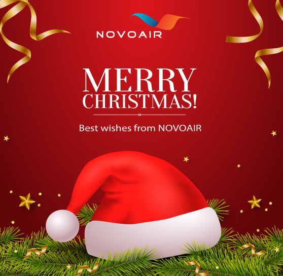 NOVOAIR's tweet photo. Wishing you a Merry Christmas filled with love, joy, and cherished memories! https://t.co/8iGDcgs3Gj