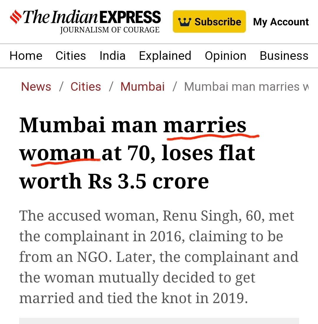 cskkanu's tweet photo. Alert for #Men 

 #WomenRGolddigers #MarriageIsBurden 

#BoycottMarriage
#MarriageStrike https://t.co/WiwynzKUXF