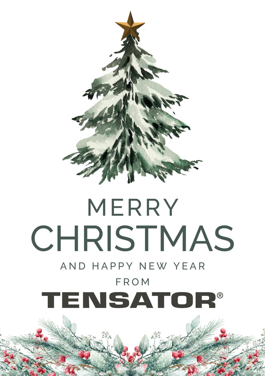 Tensator's tweet image. To those who celebrate, Tensator would like to wish you all a very Merry Christmas! 🎄❄️

#MerryChristmas #HappyHolidays #Tensator