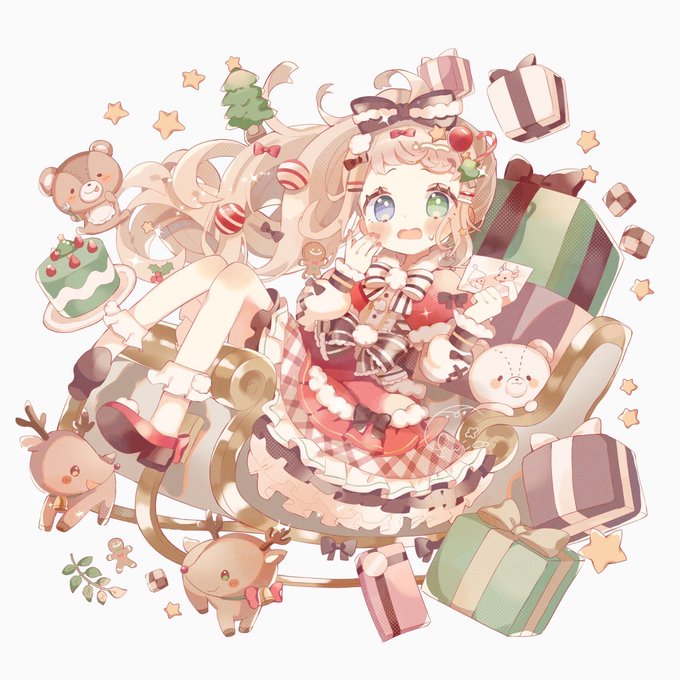 「クリスマス トナカイ」のTwitter画像/イラスト(新着)