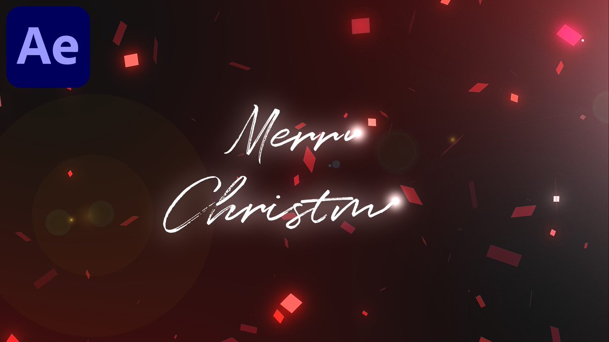 _abhishekdubey_'s tweet image. Merry Christmas Text Reveal in After Effects - After Effects Tutorial : youtu.be/gYBS2HC19Us