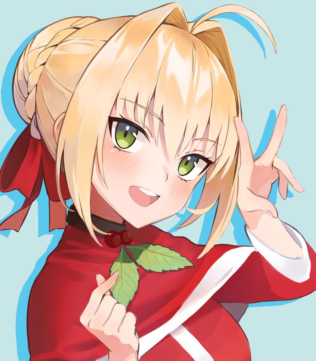 ネロ・クラウディウス(Fate) ,赤セイバー 「padoru~padoru~#padoru 」|最強雜魚のイラスト