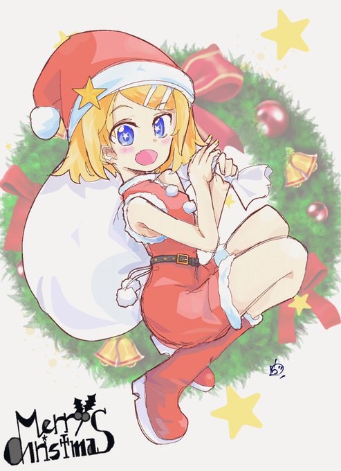 「金髪 メリークリスマス」のTwitter画像/イラスト(新着)