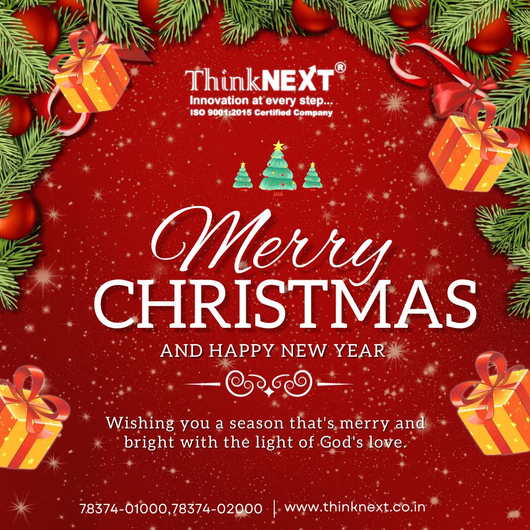 Merry Christmas from ThinkNEXT! I wish you a happy, peaceful, and successful holiday season. I hope you have a warm, joyful, and full holiday season spent with your loved ones.
.
.
.
.
#MerryChristmasFromThinknext #ThinknextHolidayWishes #SeasonsGreetingsFromThinknext