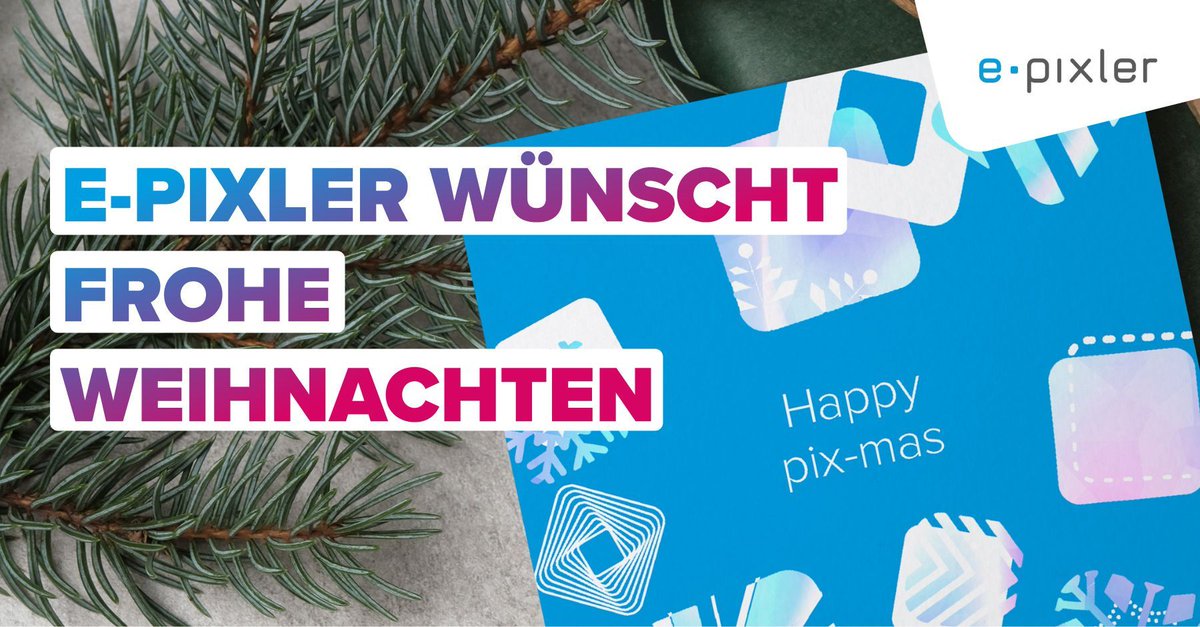epixler's tweet photo. Wir wünschen allen ein friedliches Weihnachtsfest
und einen guten Start ins Jahr 2024! https://t.co/gChP285hf2