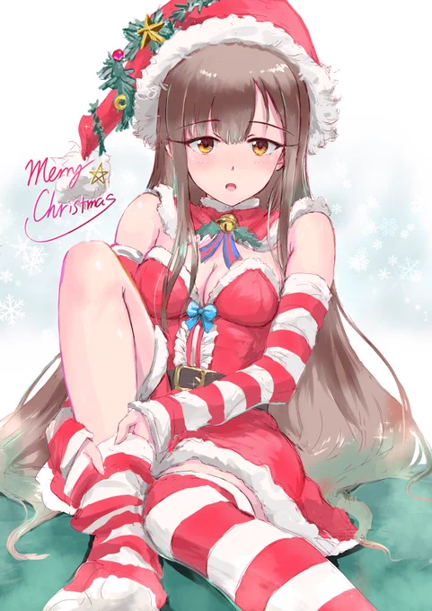 メリークリスマスです、Pさん! プレゼントは何が欲しいですか 靴下…ですか…え!私の?? 分かりました、今脱ぎますね あ、もうすぐ有香ちゃん達も来ますよ あれっ?Pさん、どこへ行くんですか Pさんーーー  #水本ゆかり #クリスマス