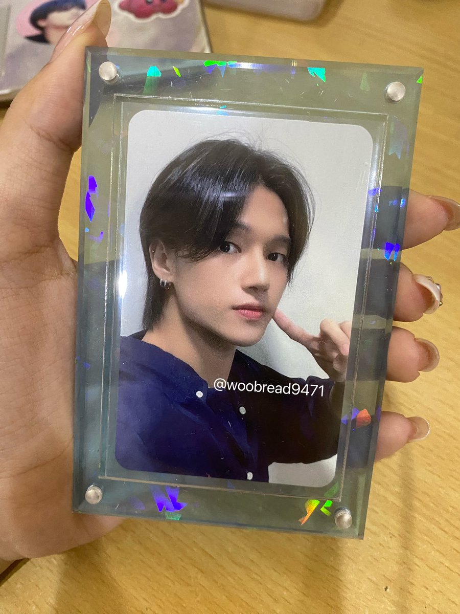 WooBread9471's tweet photo. This is the Best Christmas Gift ever for myself 💝🥹 
I miss him sm 😭 #wooyoung #ateez #youngbuinlife 

TQ @Unique__moon for the super fast service, will continue to support the business 😍 https://t.co/ar6yxtNBz4