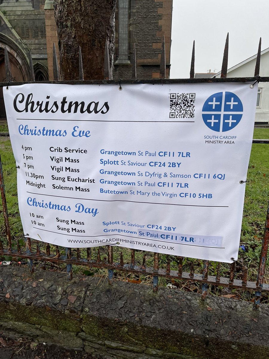 And it was Advent 4 Mass 10am <a href="/SsDandSCF11/">Cardiff Ss Dyfrig & Samson</a> #notquitechristmasyet
