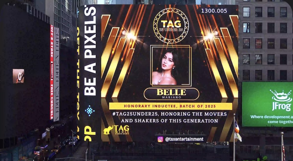Congratulations myloves @donnypangilinan @bellemariano02!!! 🏆🙌❤️✨️

Thank you @tagmediachicago! 🖤❤️

📍#TAGAwardsChicago 
#DonBelle  - Best LOVETEAM (Gold Champion)
 
📍#TAG25Under25 
#DonnyPangilinan and #BelleMariano 
Honorary Inductee, Batch of 2023

#AlwaysWithDONBELLE