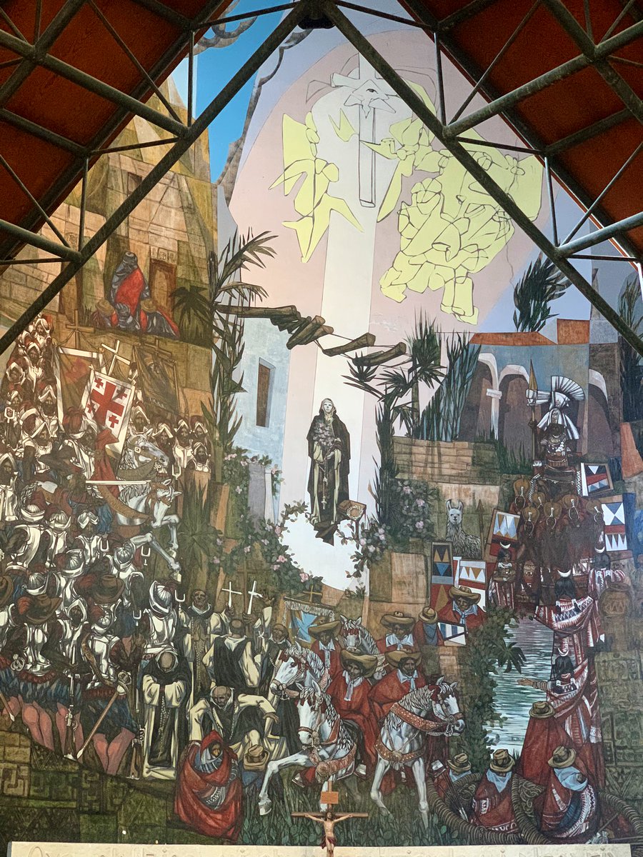 FranzVanPelt's tweet photo. 🗓️🎨 Tal día como hoy de 1935 nacía en Málaga el pintor Eugenio Chicano.

Hilo de una de sus obras más impresionantes, Santa Rosa de Lima 🧶🧵👇 https://t.co/WnRaRQw7gd