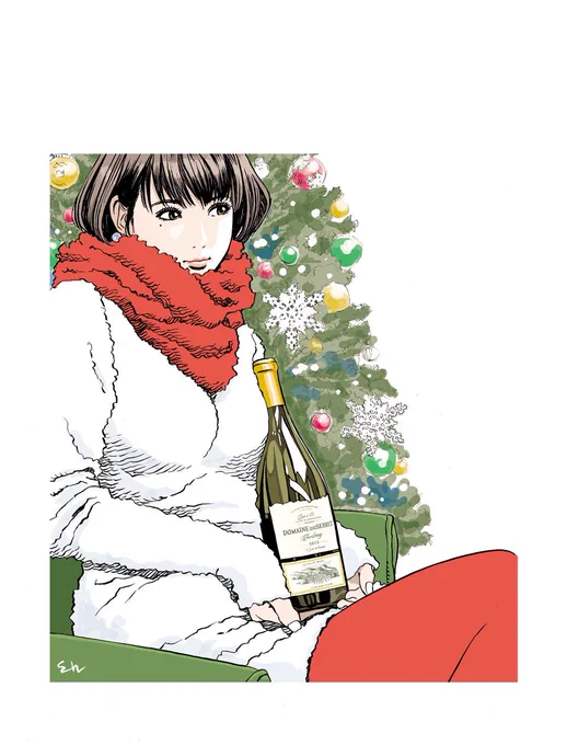 よいイブを!(クリスマスイラストしょにょ2)