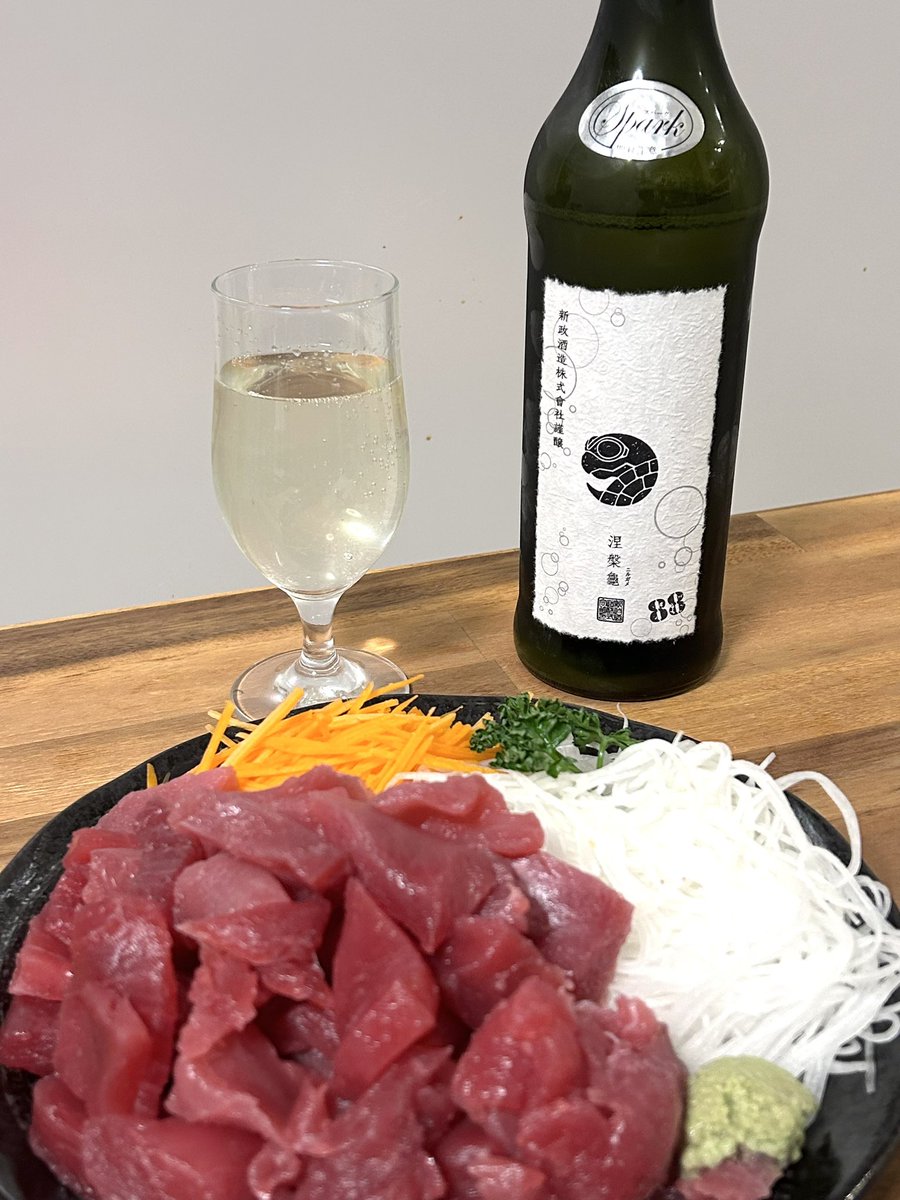 Happy38582872's tweet photo. 新政 PRIVATE LAB 涅槃龜 スパーク開栓 https://t.co/Fl9liDQbiW