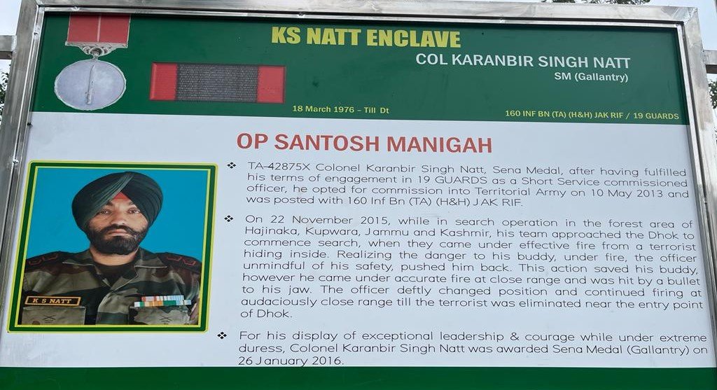 YKAnil1's tweet photo. Col KBS Natt, SM breathed his last On 24 December 23 after a fight of 8 years like a true warrior.  Today, we bid farewell to a hero whose sacrifice and unwavering spirit will always be remembered. Rest peacefully, gallant warrior.
@37VManhas
@ADGPI
- On behalf of SS-66 &amp; WS-12 https://t.co/uVOpXUWgO4