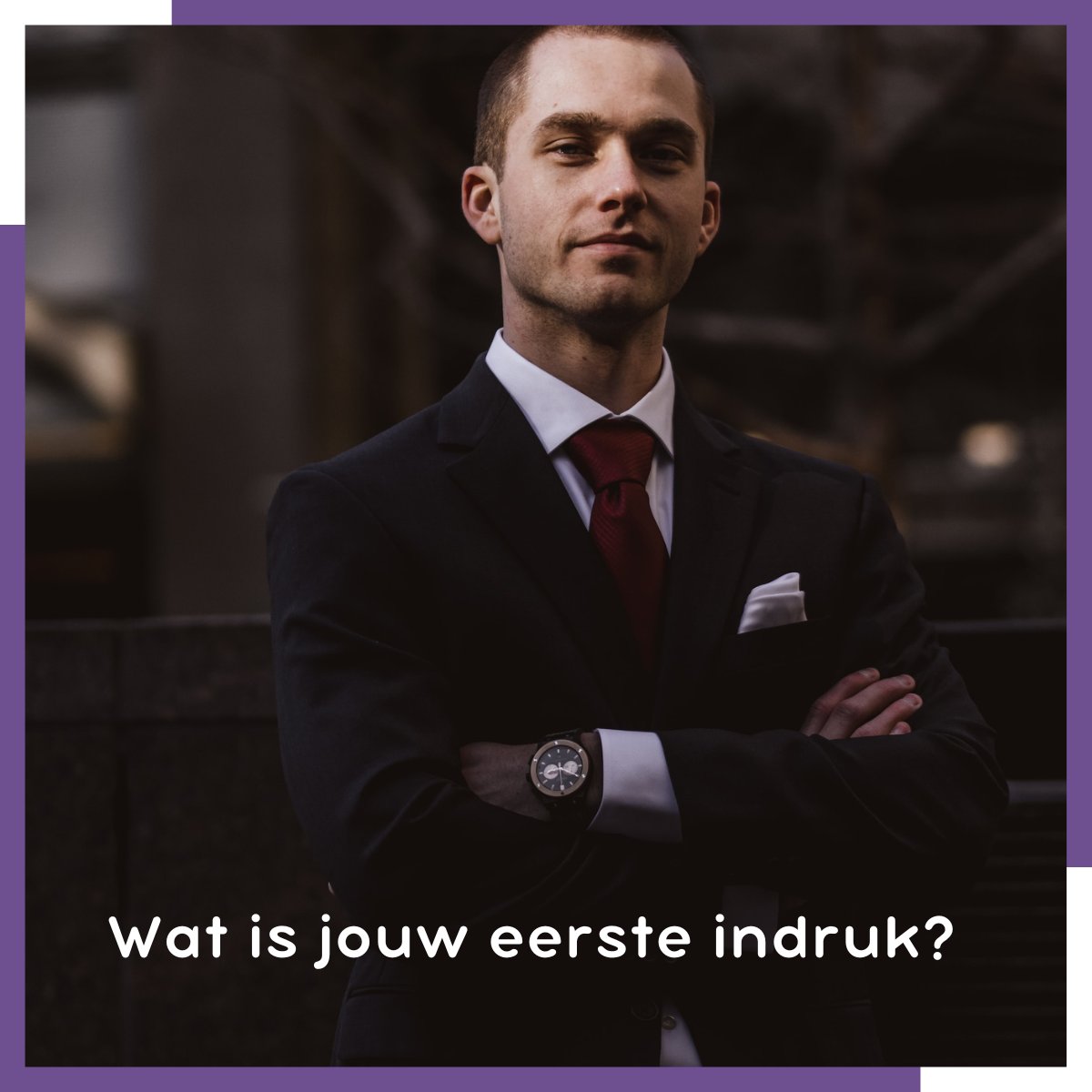 Eerste indruk

Netwerken of leads verzamelen? Je eerste indruk is essentieel!

💳Visitekaartje. Een visitekaartje straalt professionaliteit uit
🫡Pitch. Een duidelijk verhaal over wie je bent en wat je kan bieden
🙌Eerlijkheid. Vertel over je fouten en wat je ervan geleerd hebt
