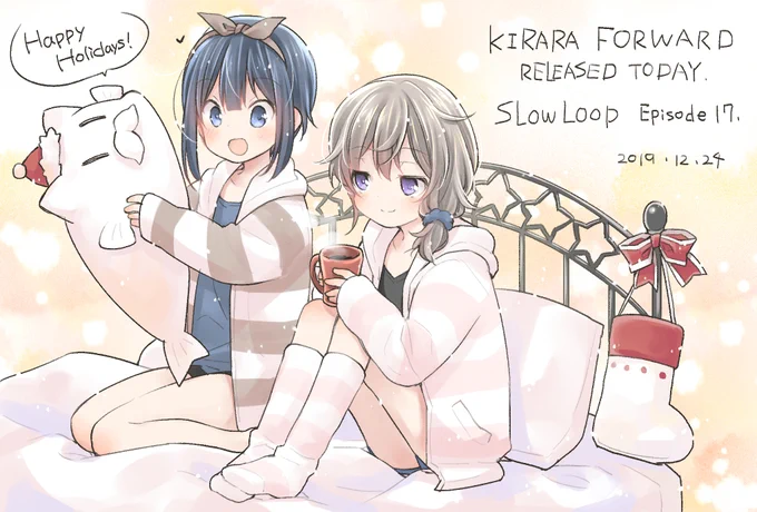 4年前のクリスマス絵…!! 
