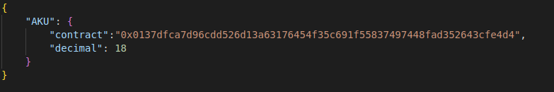 SymbOnStark's tweet photo. I've noticed requests for adding custom tokens in #ShellOnStark but it's already possible! Just create a file and add your token of choice.
As an example in the image below, I've added $AKU @AkamaruStarknet , a memecoin on StarkNet. More informations๐ : https://t.co/4wqy9bw5Qv https://t.co/NvTnW9uwQK