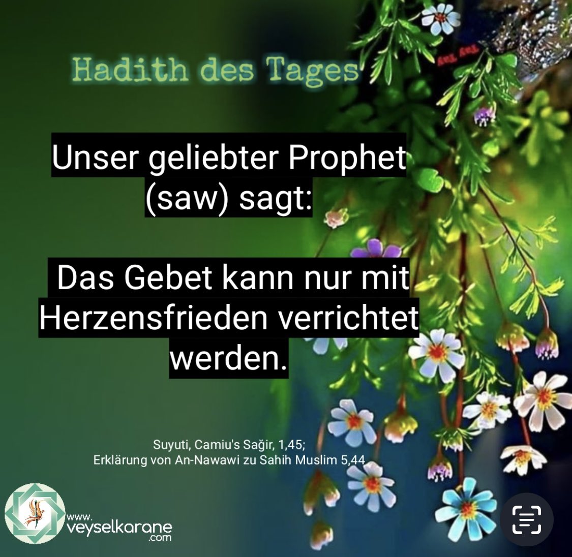 Wer fühlen möchte was Herzfrieden bedeutet, sollte das Gebet von Uwais Al Qarane einmal am Tag und einmal Abends rezitieren. Ihr werdet es ab dem ersten Tag selber erleben und sehen!

Guten Morgen ihr Lieben
İslam
Liebe